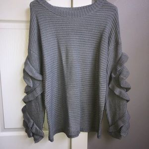 NWOT grey sweater